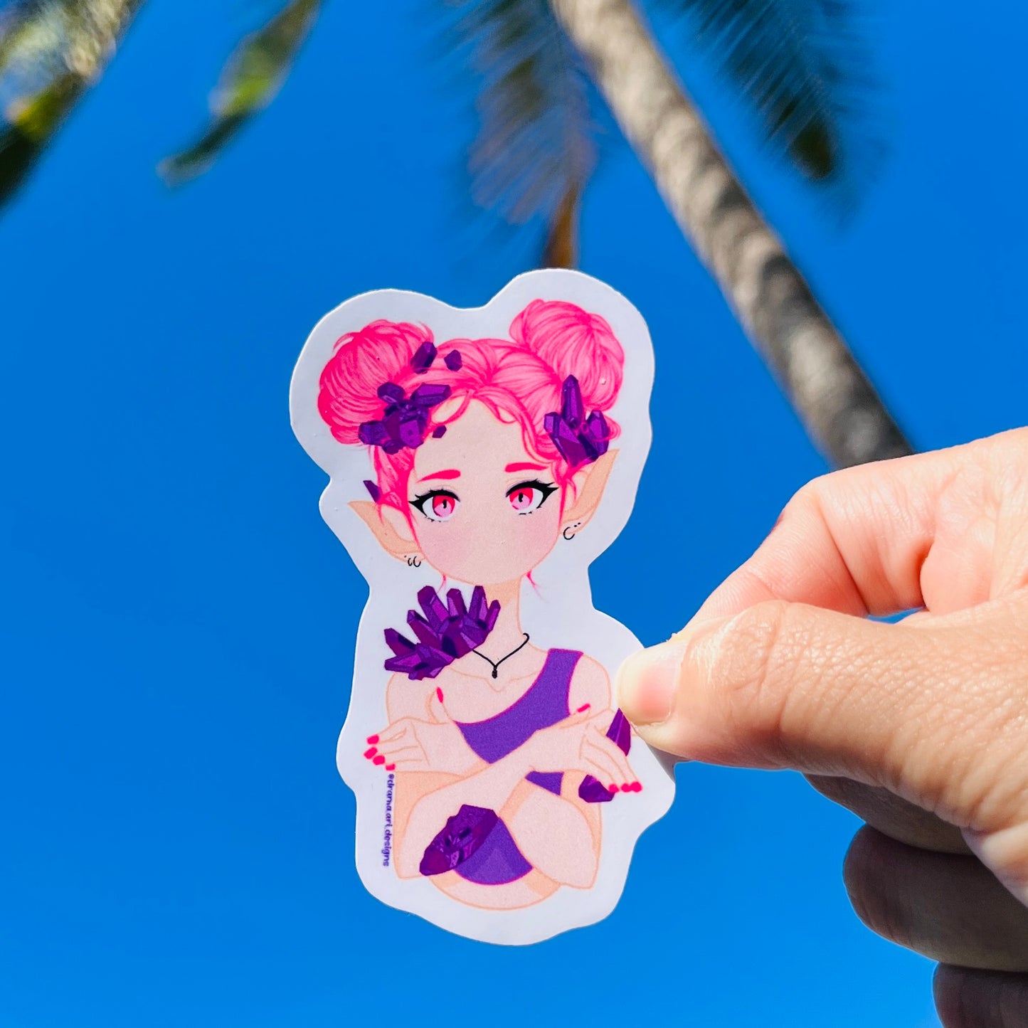 Elfa (Crystal) - Sticker