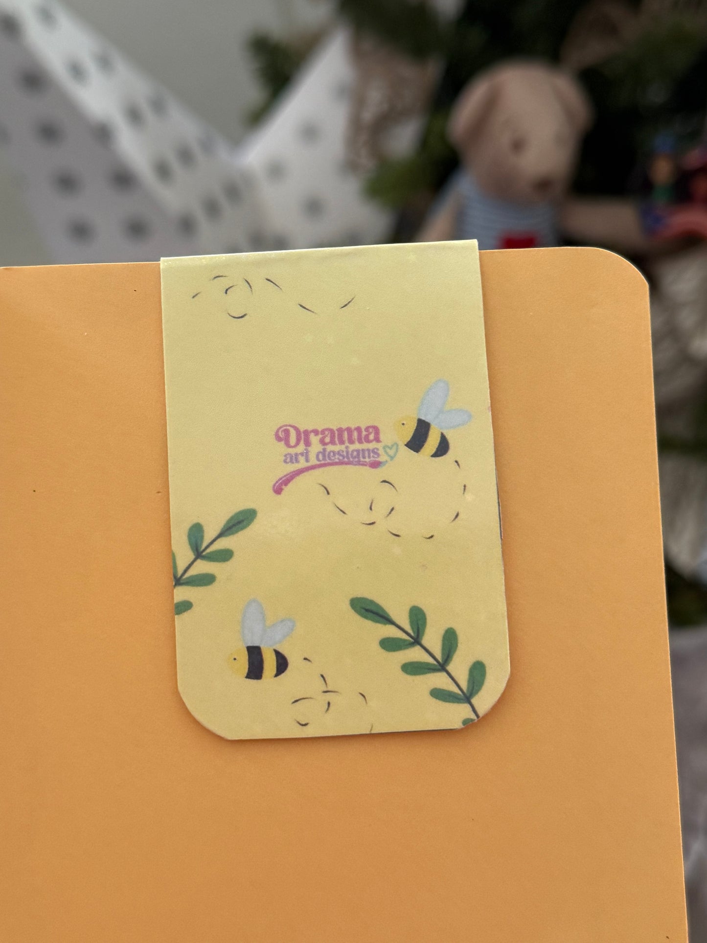To BEE Continued - Magnetic Bookmark