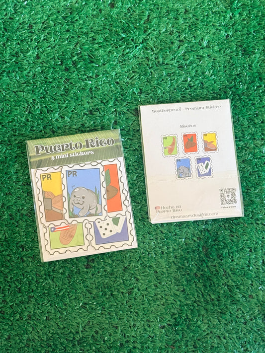 Puerto Rico 2 - Set Mini Stickers