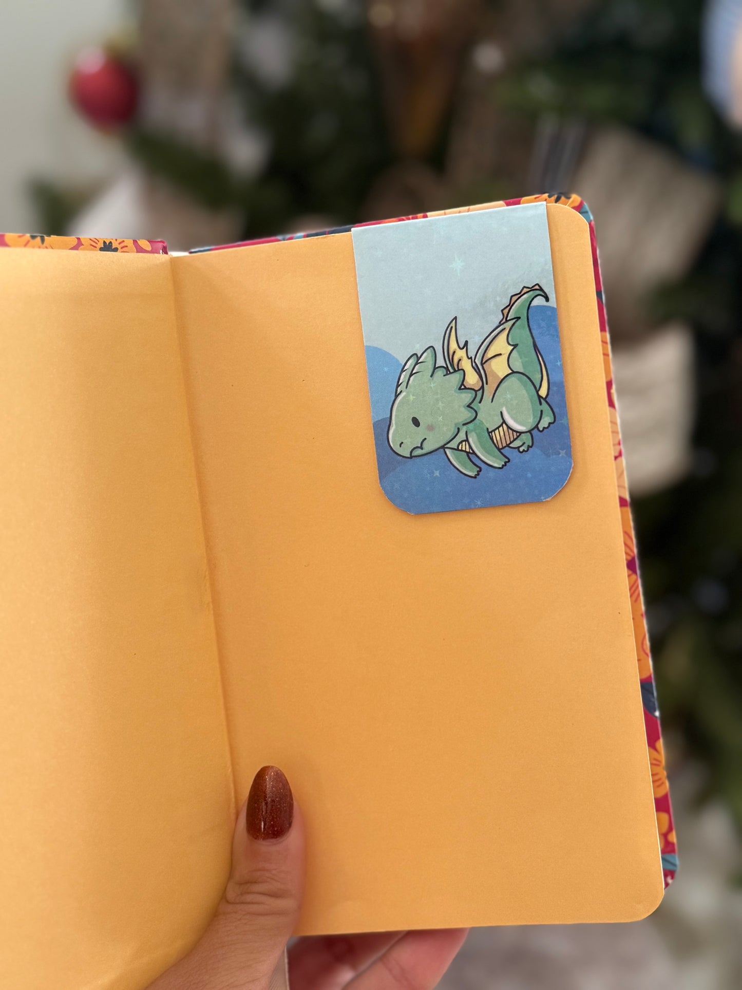 Blue Dragon - Magnetic Bookmark