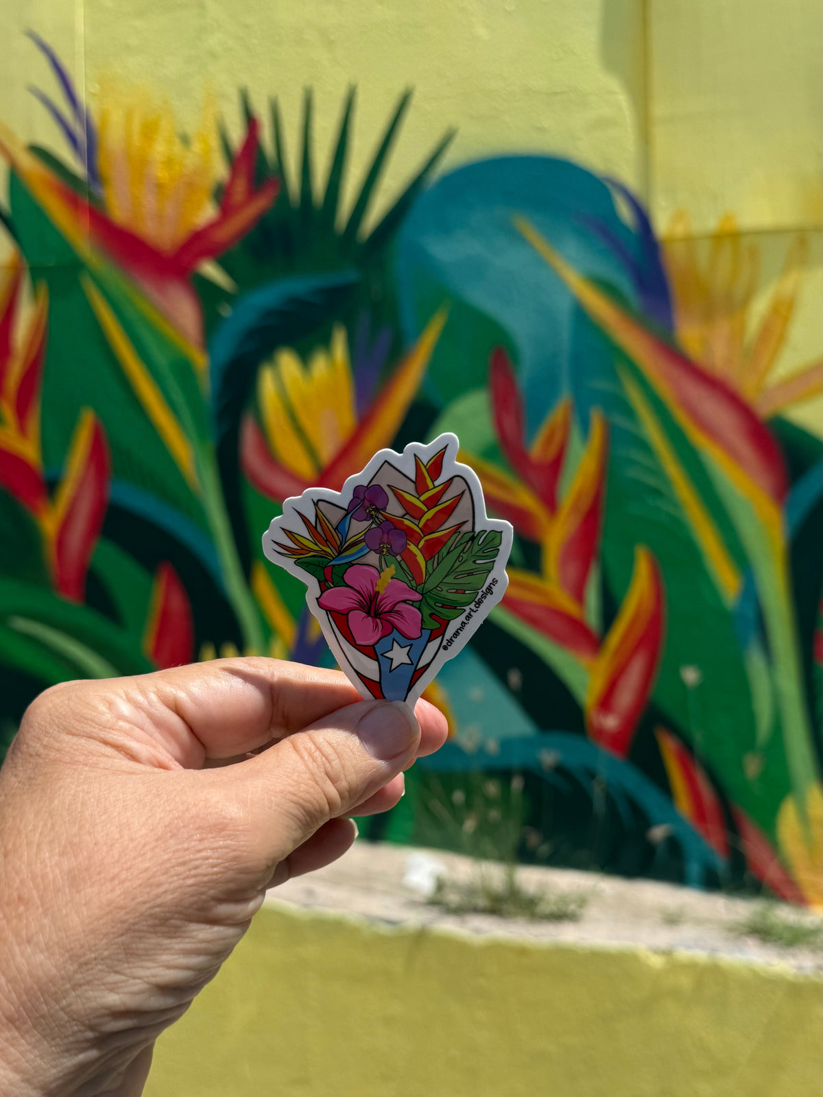 Ramo Tropical - Sticker