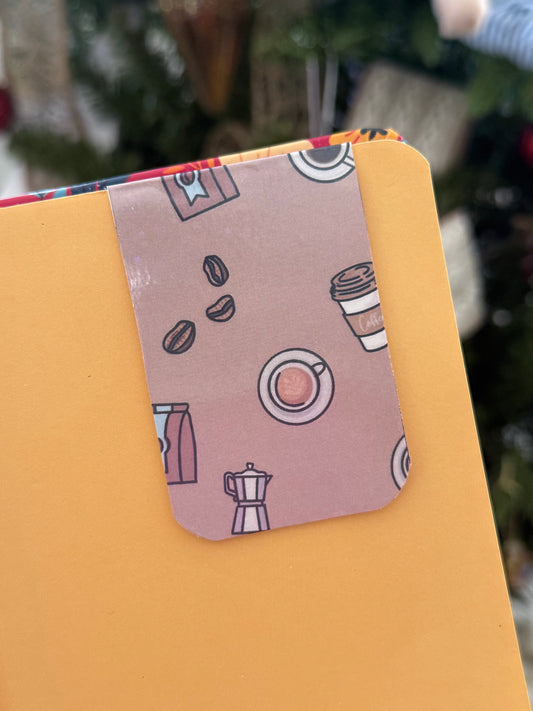 Coffee Lover  - Magnetic Bookmark