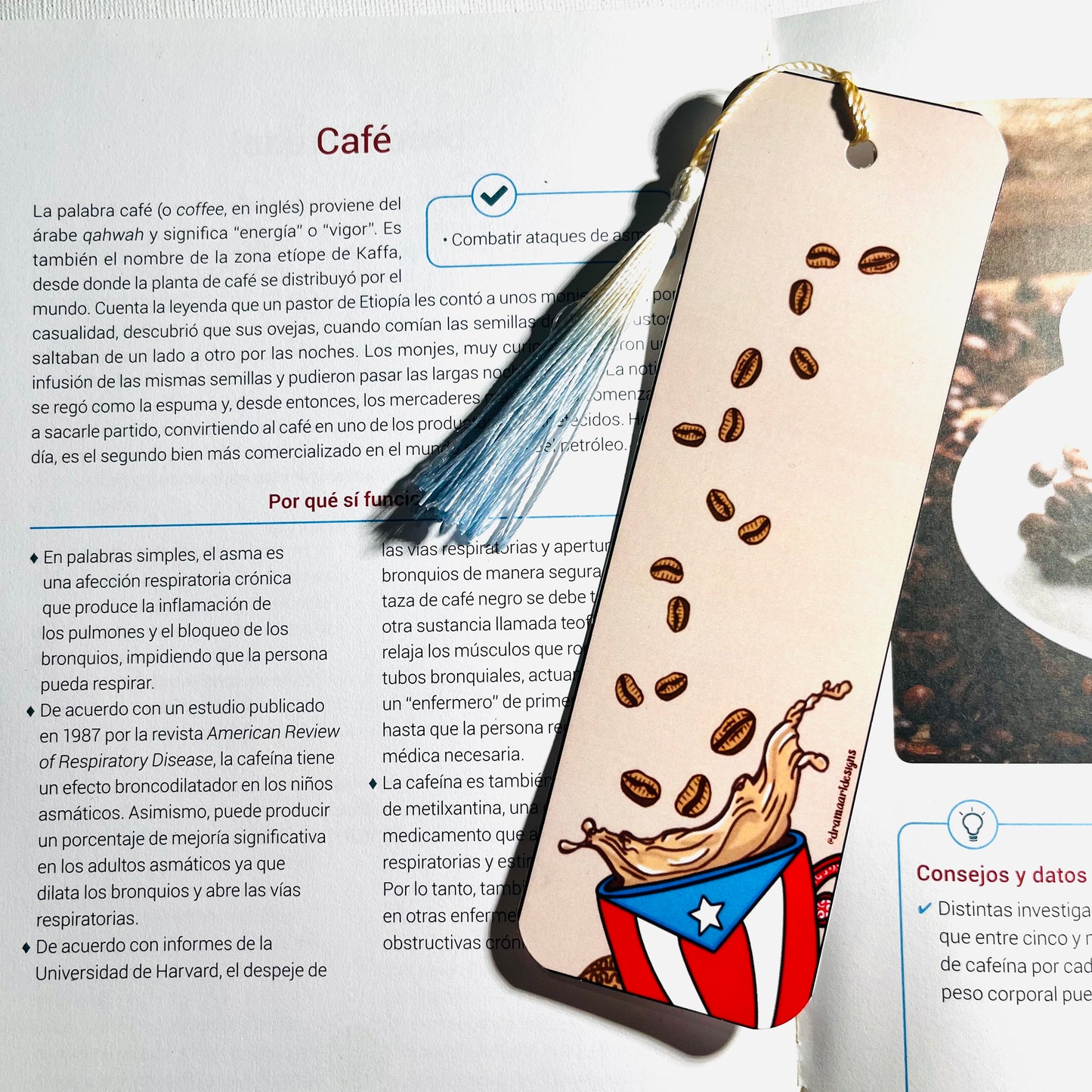 Taza Café- Bookmark