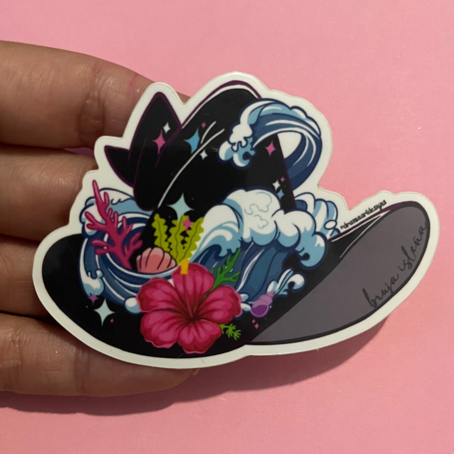 Bruja isleña - Sticker