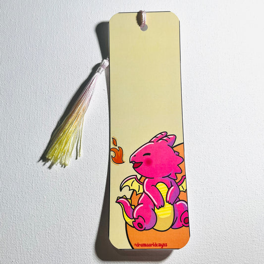 Pink Dragon - Bookmark