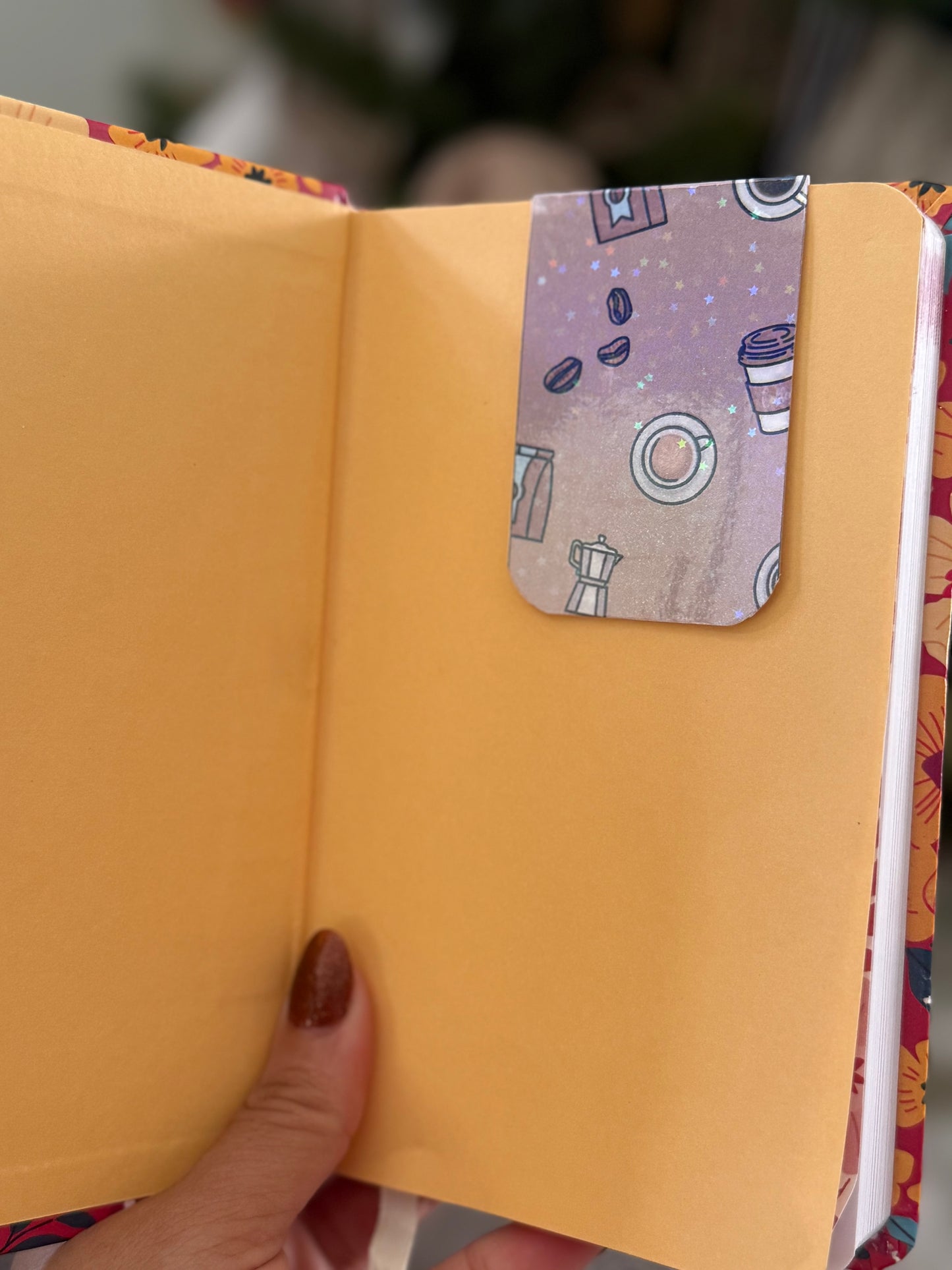 Coffee Lover  - Magnetic Bookmark