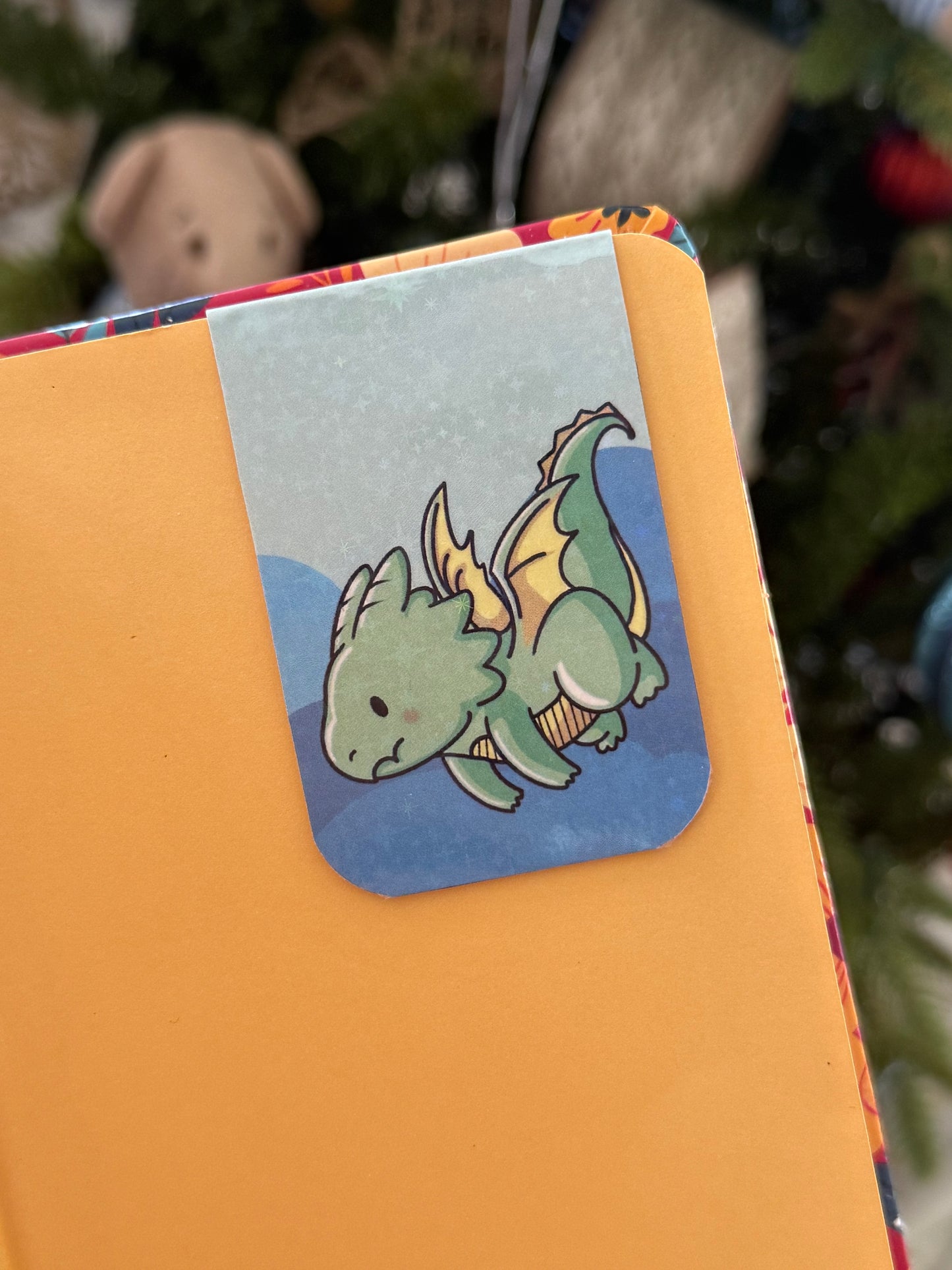 Blue Dragon - Magnetic Bookmark