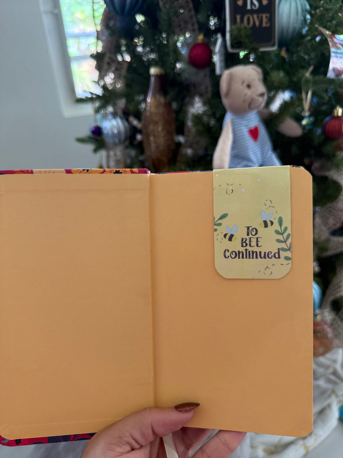 To BEE Continued - Magnetic Bookmark