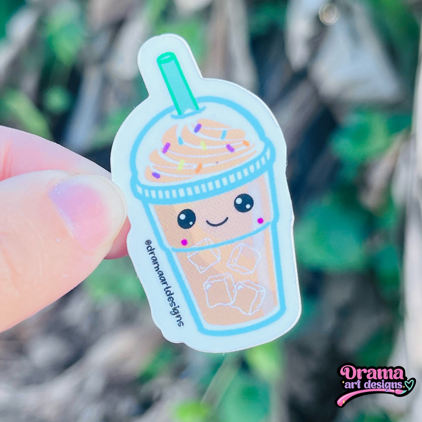 Ice Coffee - Mini Sticker