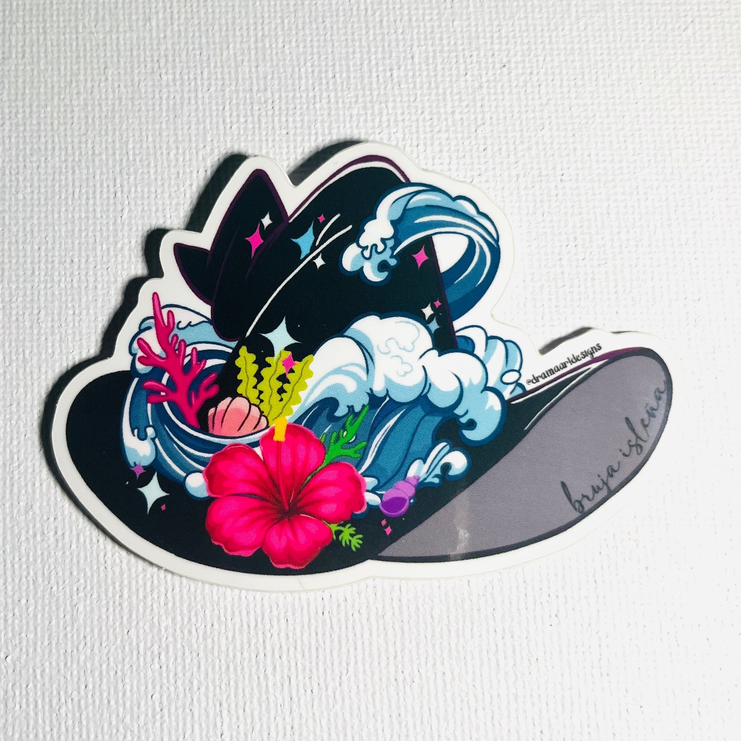 Bruja isleña - Sticker