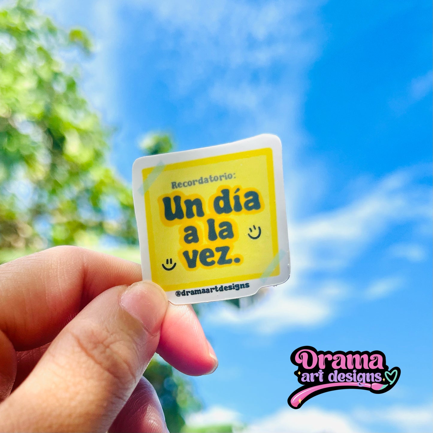 Un día a la vez - Mini Sticker