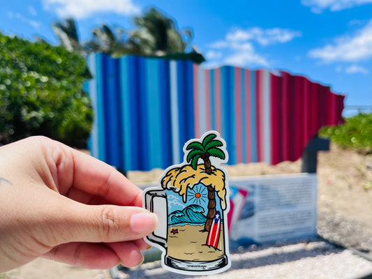 Cerveza Boricua - Sticker