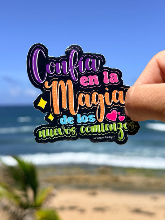 Nuevos Comienzos - Sticker