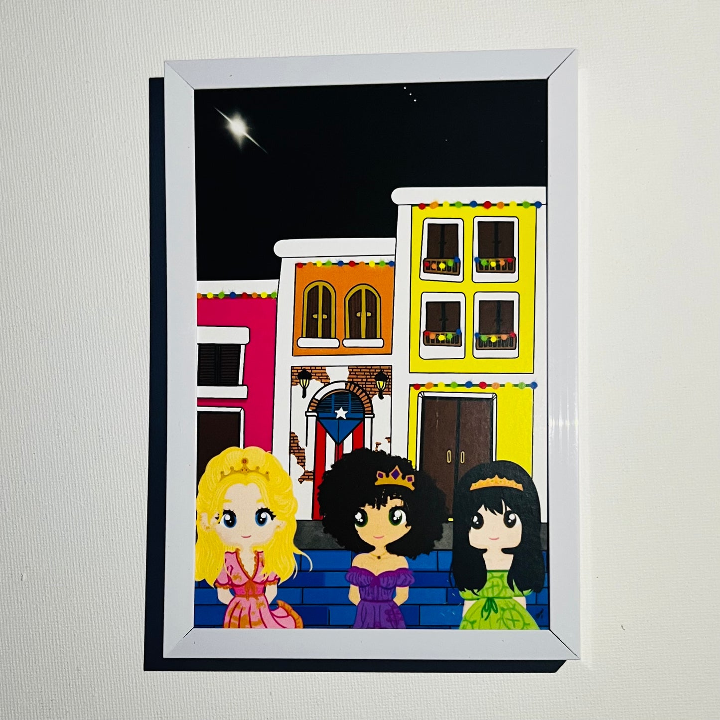 Reinas Magas en San Juan - Art Print 4x6