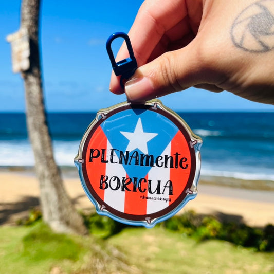 PLENAmente BORICUA - Keychain