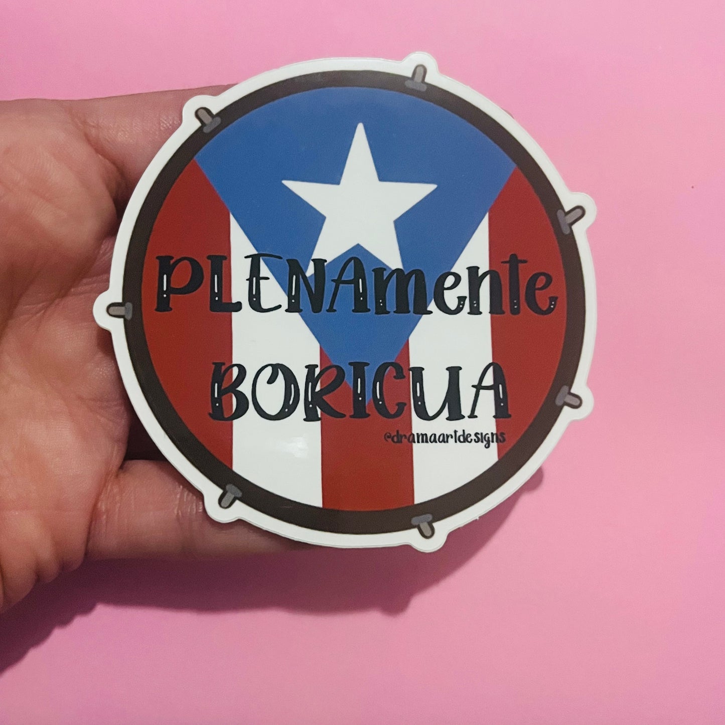 PLENAmente BORICUA - Sticker