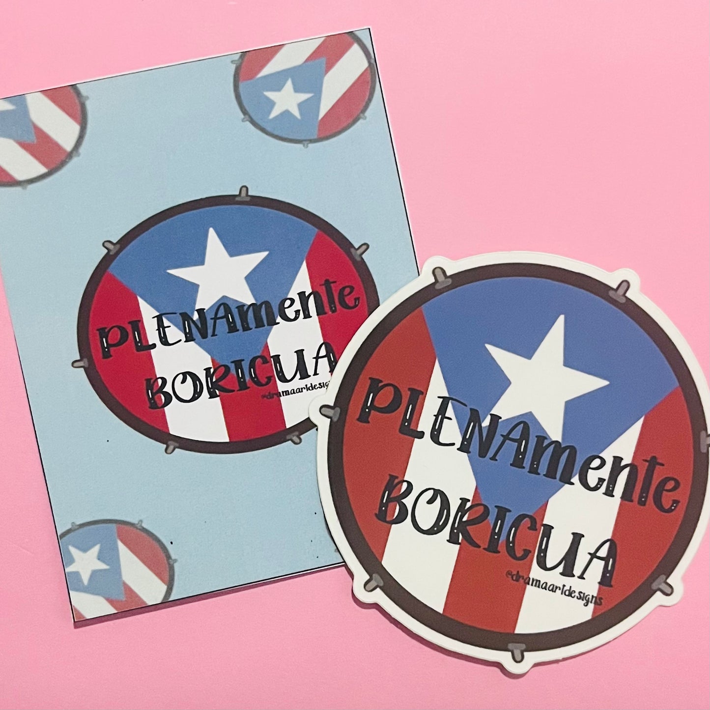 PLENAmente BORICUA - Sticker